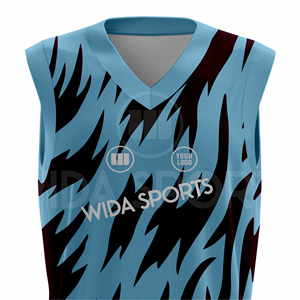 ผู้ผลิตชุดบาสเก็ตบอล Wida Sports แบบ OEM ODM ชุดเสื้อและกางเกงขาสั้นสั่งทำพิเศษ ระบายอากาศได้ดี น้ำหนักเบา แห้งเร็ว 100% - Product Image 4