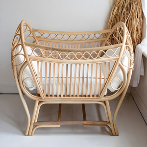 Berceau pour bébé, articles essentiels pour bébé, prix le plus bas, berceaux en rotin écologiques, lit bébé pour nouveau-né - Product Image 3