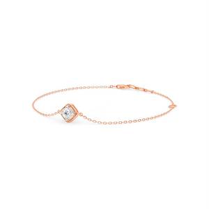 New Luxury Diamond <b>Bangle</b> <b>Bracelet</b> With Round Cut Center Stone Classic Style Women's Engagement <b>Bracelet</b> - Product Image 2