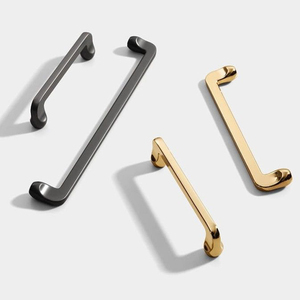 Tirador y Pomo Rectangular de Latón para Muebles, Diseño Minimalista para Cajones de Cocina, Acabado Duradero - Product Image 6