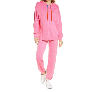 Sudaderas con Capucha de Alta Calidad para Mujer, Ropa Urbana de Invierno, Logotipo Frontal Personalizado, Talla Personalizada, 100% Algodón, Transpirables, Anti-Pilling - Product Image 1