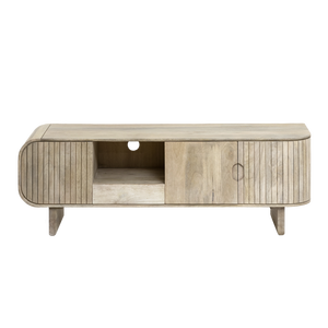 Mueble para TV Vandana Cresta Grand en madera de mango claro - Product Image 2