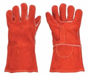 Guantes de Seguridad Industriales de Cuero Vacuno de Alta Calidad, Duraderos, para Uso General, con Protección Ignífuga para las Manos - Product Image 1