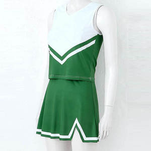 Uniforme de Porristas Personalizado para Mujer, de Alta Calidad, Poliéster y Spandex Ligeros, Impresión por Transferencia de Calor, 120g, Ropa Deportiva - Product Image 4