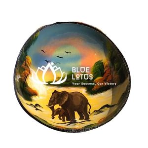 Bol en noix de coco mosaïque de perles vietnamien fait main de haute qualité, design classique, compatible lave-vaisselle, pour la décoration intérieure, cadeau, vente en gros - Product Image 1