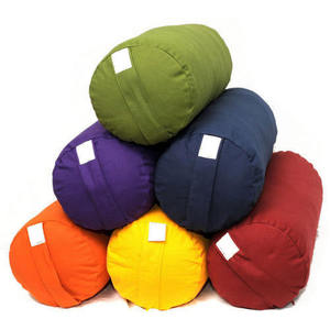 Almohada de refuerzo de meditación redonda de alta calidad, tela sólida, memoria y terapia de masaje, parte del cuerpo, elegante almohada de cama de Yoga - Product Image 2