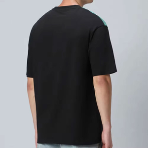 เสื้อยืดคอกลมผู้ชายผ้าฝ้ายนำเข้า 100% สีตามสั่ง พิมพ์ลายสกรีน ระบายอากาศได้ดี กันยับ แห้งเร็ว มีไซส์พลัส - Product Image 3