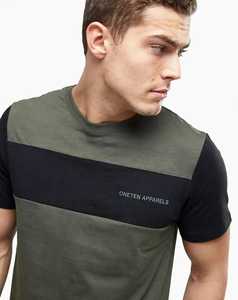 เสื้อยืดลำลองผู้ชายทรงปกติ แบรนด์ ONETEN APPARELS คอกลม แขนสั้น พิมพ์ลายโลโก้ด้านหน้า เป็นมิตรต่อสิ่งแวดล้อม - Product Image 3