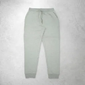 Pantalones Deportivos Gris Claro para Hombre |   Pantalones Deportivos con Cordón en Gris Jaspeado - Product Image 1
