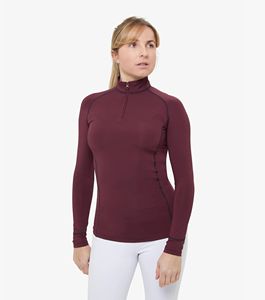 Camiseta de Equitación Elástica en 4 Direcciones de Alta Calidad, Capa Base para Competición, Camisa de Polo con Tela Técnica Suave al Tacto - Product Image 1