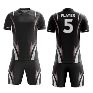 Maillot de football respirant à manches courtes, personnalisable, faible MOQ, pour vente en ligne en gros - Product Image 5