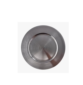 Round Decorative Metal Charger <b>Plate</b> For Elegant Dining Table Setup Ideal For Wedding Party And Event Decoration - Product Image 4