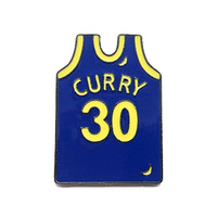 Basketball-Club-Abzeichen Baseball-Club Mini-Sport-Trikot Tropföl-Soft-Emaille-Brosche Metall-Abzeichen-Pin Dekoration