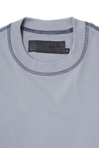 Productos Más Vendidos en Pakistán, Camiseta Moderna con Diseño de Costuras en Contraste para Hombre, Camisetas Ligeras de Moda para Hombre al por Mayor - Product Image 4