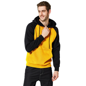 Sudaderas con Paneles de Color Amarillo y Negro para Niños, con Logotipo Personalizado, de Secado Rápido y Antiencogimiento, Sudaderas para Hombre en Venta - Product Image 1