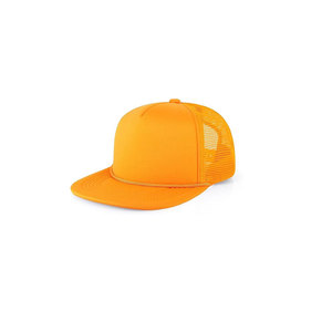 Casquette Trucker Unisexe 6 Panneaux DANISH IMPEX en Tissu Maille Orange, Réglable, Décontractée, pour Adultes, Toutes Saisons - Product Image 1