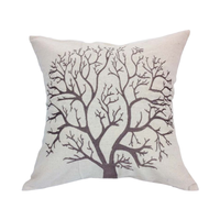 2024 vente en gros 100% housses de coussin de canapé en soie et taies d'oreiller Style moderne personnalisé avec un nouveau motif de points Design décoratif
