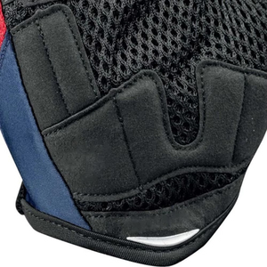 Gants de vélo professionnels mi-doigts avec paume ergonomique rembourrée, service OEM pour les détaillants et les marques sportives - Product Image 3