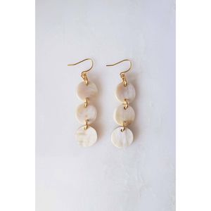 Pendientes de Cuerno de Búfalo de Lujo Hechos a Mano por Diseñadores, Artesanía Étnica con Piedras Semipreciosas para Mujer - Product Image 3