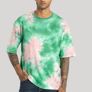 T-shirt surdimensionné pour homme, élégant et personnalisé, en coton lourd 100 %, avec motif, col rond, de haute qualité, pour le sport - Product Image 3