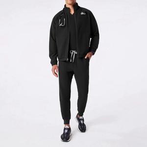 Ensemble d'uniformes médicaux unisexes tendance, col montant, fermeture éclair, tenue de travail pour infirmières, chirurgiens, médecins, hôpitaux, femmes et hommes - Product Image 1