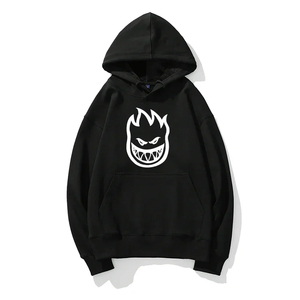 Mego Industry <b>Women's</b> <b>Black</b> Hooded Sweatshirt Breathable <b>Fleece</b> Half Sleeve Regular Fit Cotton Knitted Autumn Wear Front Logo - Product Image 1