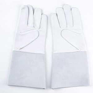 Flexible Custom Welding <b>Gloves</b> Twill Style Bamboo/Cotton Elbow-length Four Seasons Outdoor Use Precision Heat-Resistant <b>Gloves</b> - Product Image 5