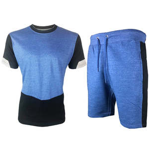 Conjunto de Verano Casual para Hombre de 2 Piezas, Camiseta de Manga Corta y Pantalones Cortos, 100% Algodón, Estampado Floral - Product Image 6