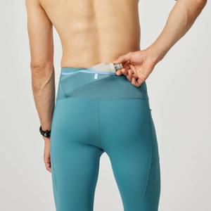 Leggings de sport d'hiver pour hommes grande taille, couleur unie, compression, personnalisables, vente en gros - Product Image 3