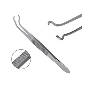 Pinzas Esterilizadoras Manuales de 6 Pulgadas, Pinzas para Sujeción de Jeringas, Instrumento Quirúrgico Dental, Autoclavable, Acero Inoxidable de Grado Médico - Product Image 1
