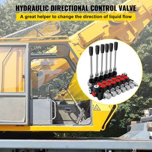 Valvola di Controllo Direzionale Idraulica a 6 Bobine, 11 GPM, 3600 PSI per Caricatore Idraulico - Product Image 2