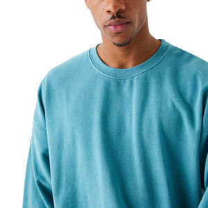 Sudadera Profesional de Algodón para Hombre, Corte Regular, Cuello Redondo, Personalizable, Ecológica, 250g, Estilo Urbano de Invierno - Product Image 3