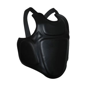 Black White PVC Boxing Chest Protector <b>Training</b> Gear for MMA Muay Thai Winter Customized Packaging & Brand - Product Image 1
