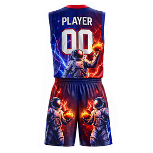 Maillot de basketball en polyester personnalisé avec logo, respirant, pour hommes, équipes de club, séchage rapide, maillots de basketball pour jeunes - Product Image 6