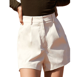 Nuevos Shorts Deportivos Holgados de Cintura Alta para Mujer con Bolsillos, Shorts Casuales para Correr, Ropa Deportiva Femenina - Product Image 1