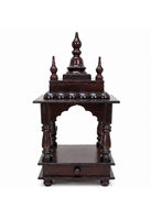 Temple hindou en bois Mandir pour la décoration intérieure