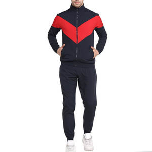 Trajes Deportivos de Poliéster Duraderos y Ligeros para Hombres con Estilo de Vida Activo, Traje Deportivo Esencial para Hombre con Ajuste Cómodo para Usar Todo el Día - Product Image 1