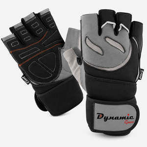 Gym Workout <b>Gloves</b> with Fingerless Design for <b>Weight</b> Lifting Training - Product Image 6