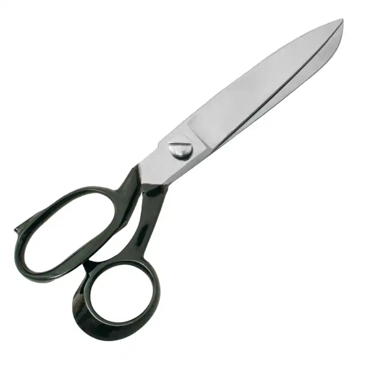 9 Inch Fabric Scissors Black Tailor Sewing Shears for Fabric Cutting Heavy  Duty