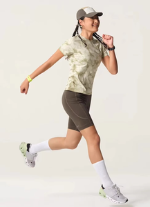 T-shirt en laine mérinos tie-dye pour femme, léger, personnalisable, sublimation tie-dye en laine mérinos - Product Image 3