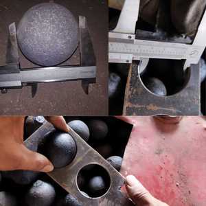 ลูกบอลบดสำหรับเครื่องบดแบบบอลมิลล์ ทำจากเหล็กหล่อโครเมียมสูง - Product Image 3