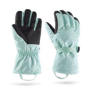 Gants d'hiver à la mode au design nouveau pour hommes, gants coupe-vent pour le sport de plein air, le ski, cinq doigts - Product Image 1