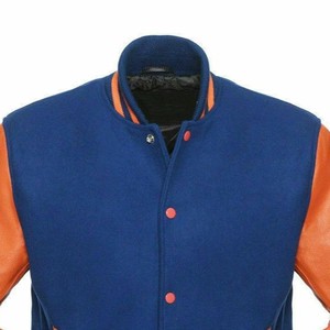 Fully Customized Unisex Varsity <b>Jacket</b> with Stand Collar Hooded Design 100% Wool <b>Winter</b> <b>Jacket</b>-Lightweight Styling Best Designs - Product Image 3