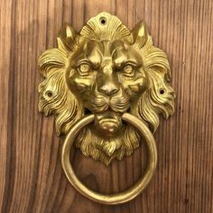 Battant de porte en laiton motif lion pour portail d'entrée, battant de porte en laiton massif de designer, battant de porte en laiton moulé à la main motif lion, quincaillerie de qualité supérieure - Product Image 6