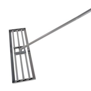 79.5 Long Handle Heavy Duty Lawn Leveling Rake for Garden Golf Course Compost Sand Leveling Heavy Duty Tool Compost Sand - Product Image 2