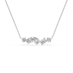 LUXESHINE Lab Grown Diamond Engagement <b>Pendant</b> 2.70 Carat Oval Brilliant Cut 14K <b>Solid</b> <b>Gold</b> Women's Luxury Jewelry IGI Certified - Product Image 2