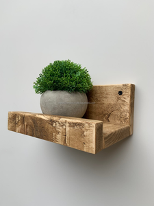 Estante Cuadrado de Madera Art Deco, Pequeño, Resistente y Pulido, de 10 mm de Grosor, para Colgar en la Pared, Decoración del Hogar, Sala de Estar, Dormitorio - Product Image 4