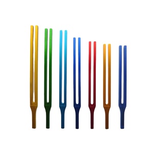 Ensembles de diapasons sacrés pour chakras radicaux, thérapie sonore, couleurs assorties, instruments chirurgicaux de précision - Product Image 1
