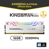 KINGSMAN GAMING RGB 16 Go de RAM DDR4 3200 MHz pour PC de jeu avec Intel XMP en stock