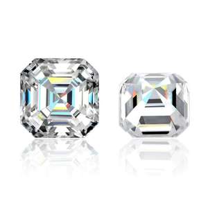 Diamante Suelto con Corte Asscher, Cultivado en Laboratorio, Color D, Claridad VVS, Tendencia en Joyería, Mejor Vendedor, Precio Directo de Fábrica al por Mayor - Product Image 1